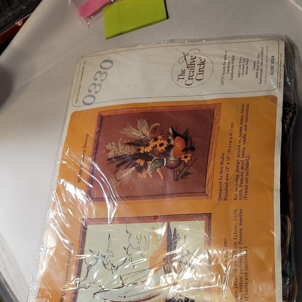 Crewel Embroidery Kit NWT